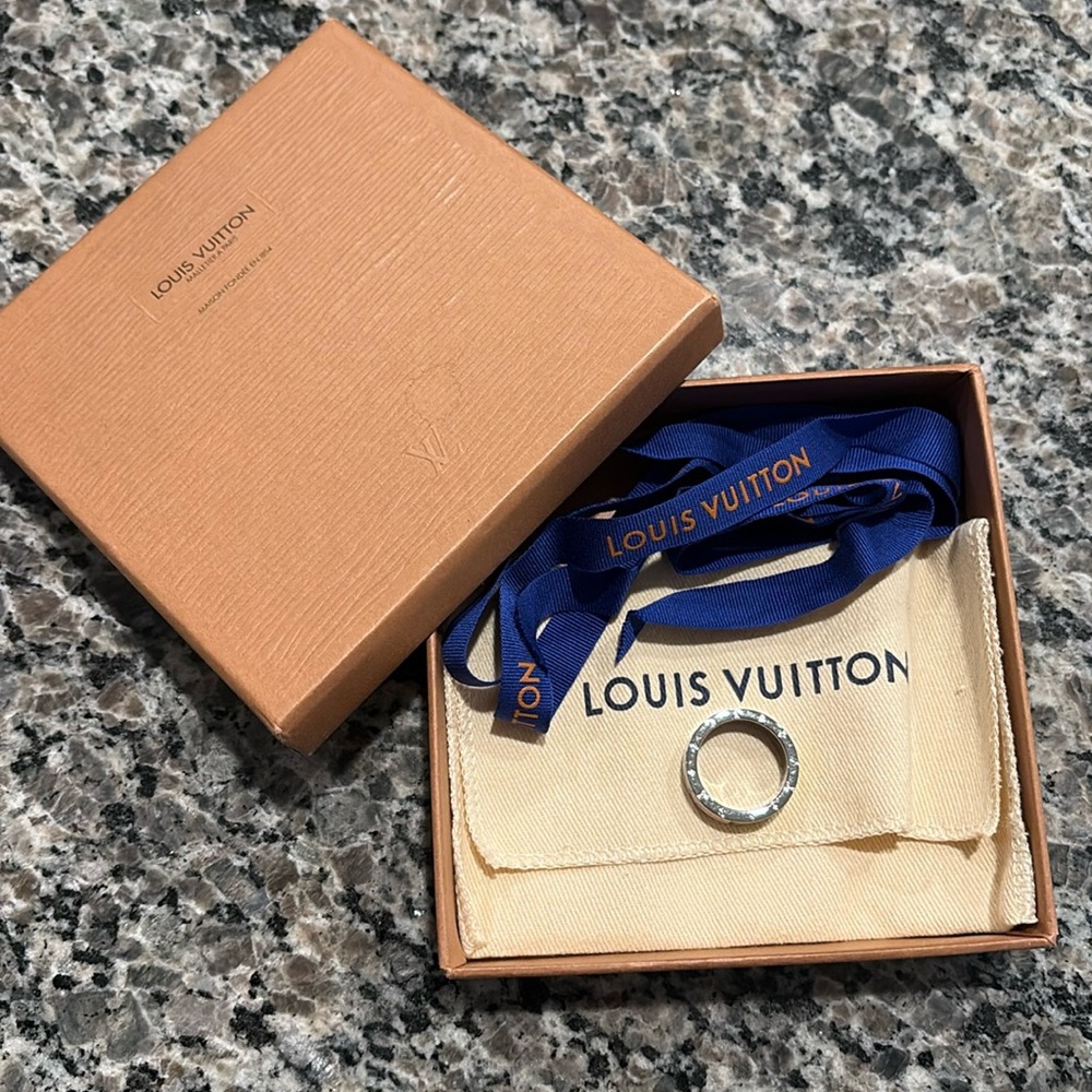 Louis Vuitton Silver Ring Siver Ag925